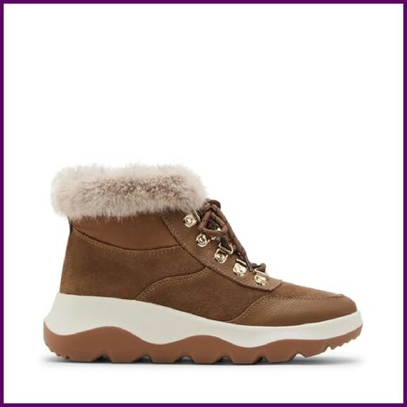 Waterproof Suede Ankle Boots Size 7.5 Comfortable Everyday Wear - Picture 7 of 8